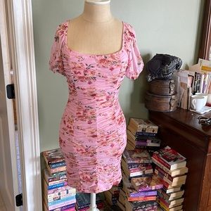 Bodycon floral dress